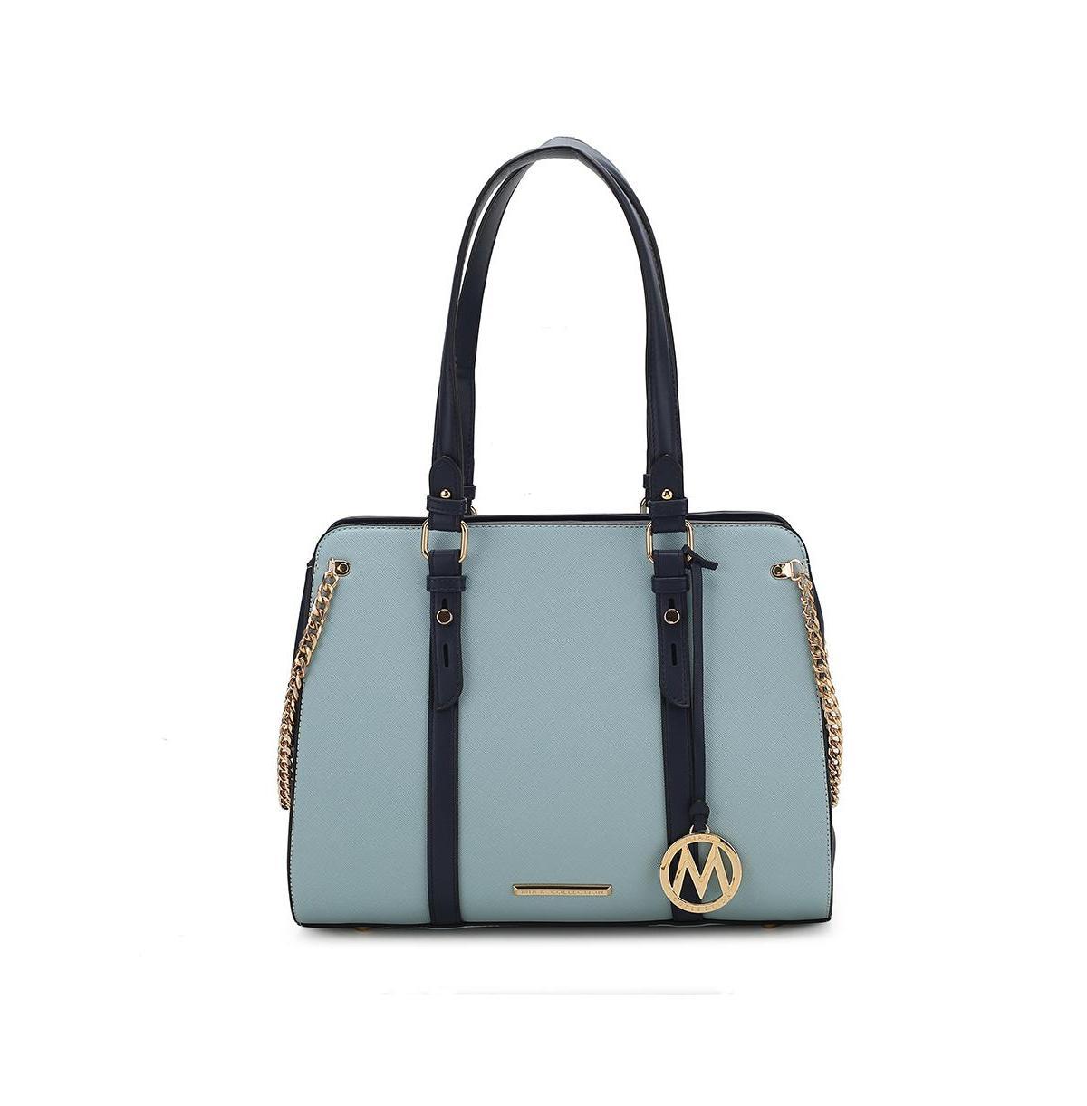 Mkf Collection Amy Color Block Women s Tote Bag by Mia K Product Image