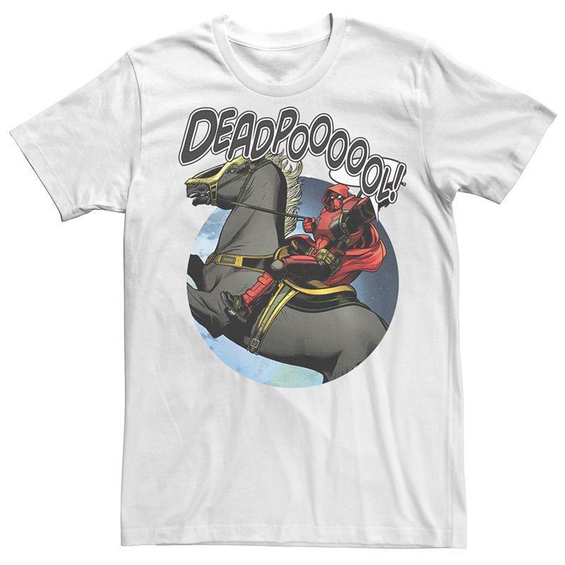 Mens Marvel Comics Deadpool Horse Tee Product Image