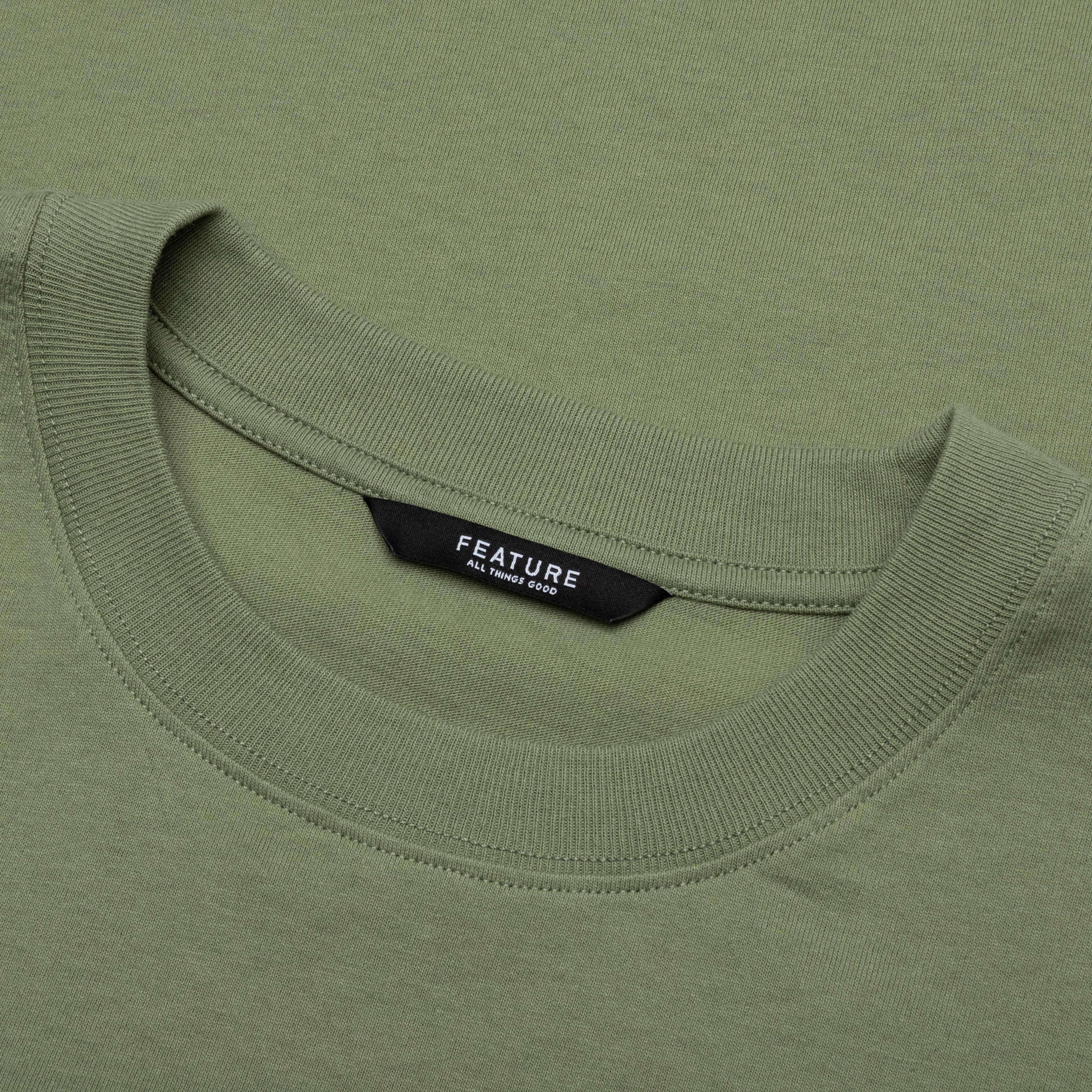 Collegiate Arch Tee - Oil Green Male Product Image