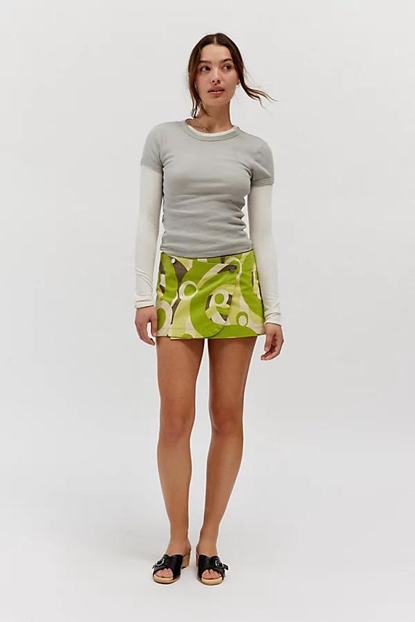 BDG Harlow Micro Mini Wrap Skirt Womens at Urban Outfitters Product Image