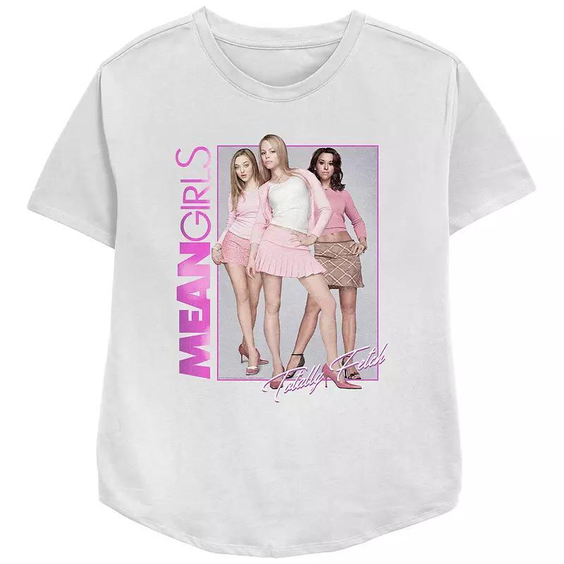 Womens Mean Girls Regina Gretchen Karen Relaxed Fit Graphic Tee, Girls Product Image