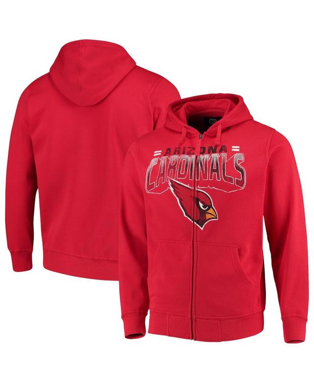 Mens G-III Sports by Carl Banks Cardinal Arizona Cardinals Perfect Season Full-Zip Hoodie Product Image