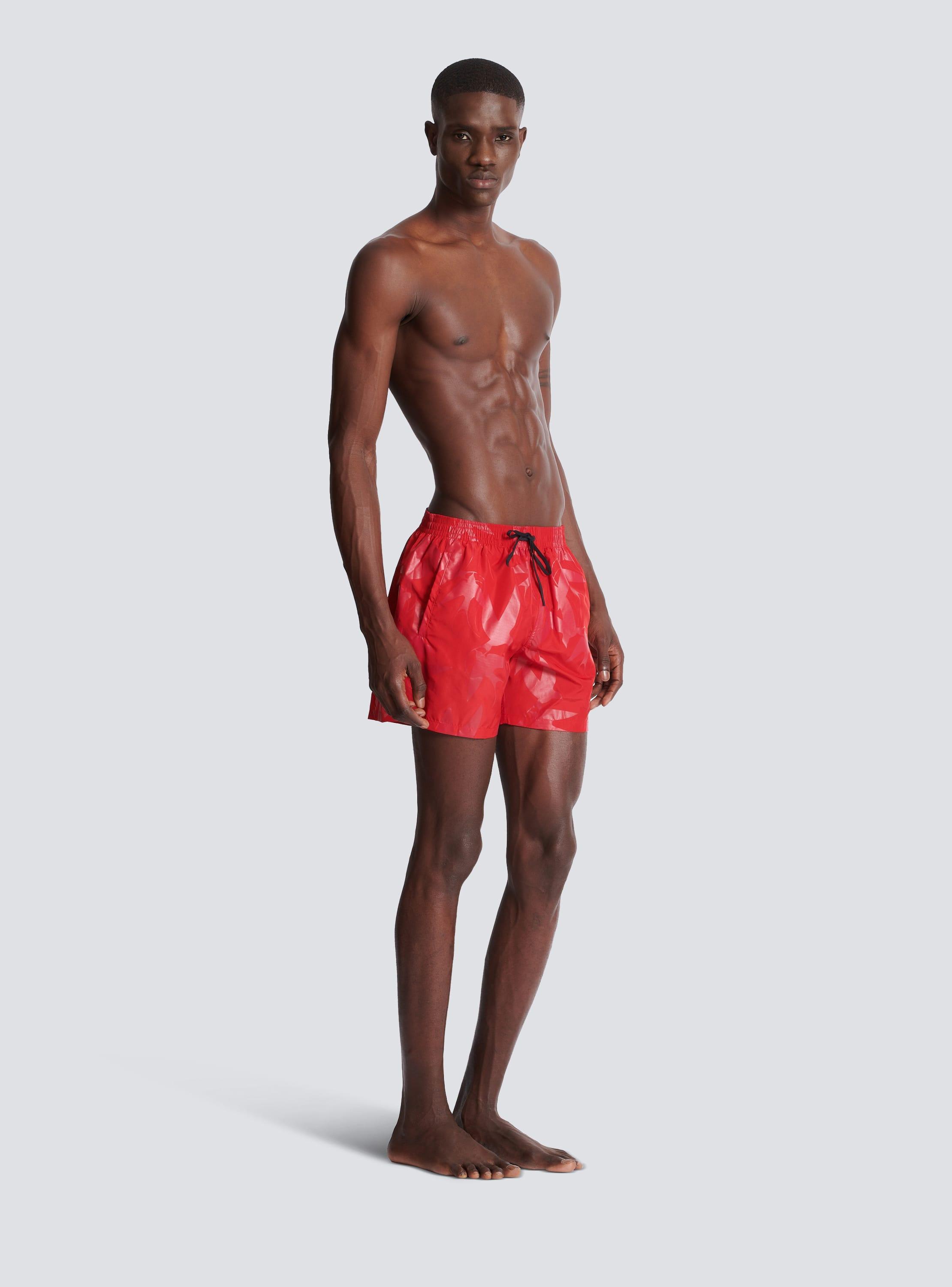 Swallow printed swim shorts Product Image