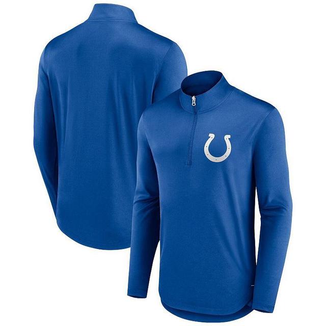 Mens Fanatics Branded Royal Indianapolis Colts Tough Minded Quarter-Zip Top Product Image