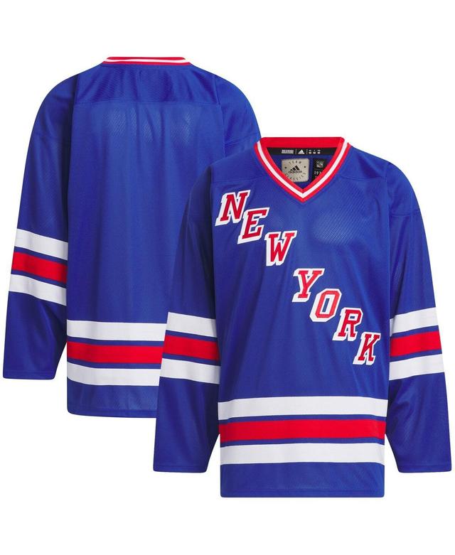 Mens adidas Blue New York Rangers Team Classic Jersey - Blue Product Image