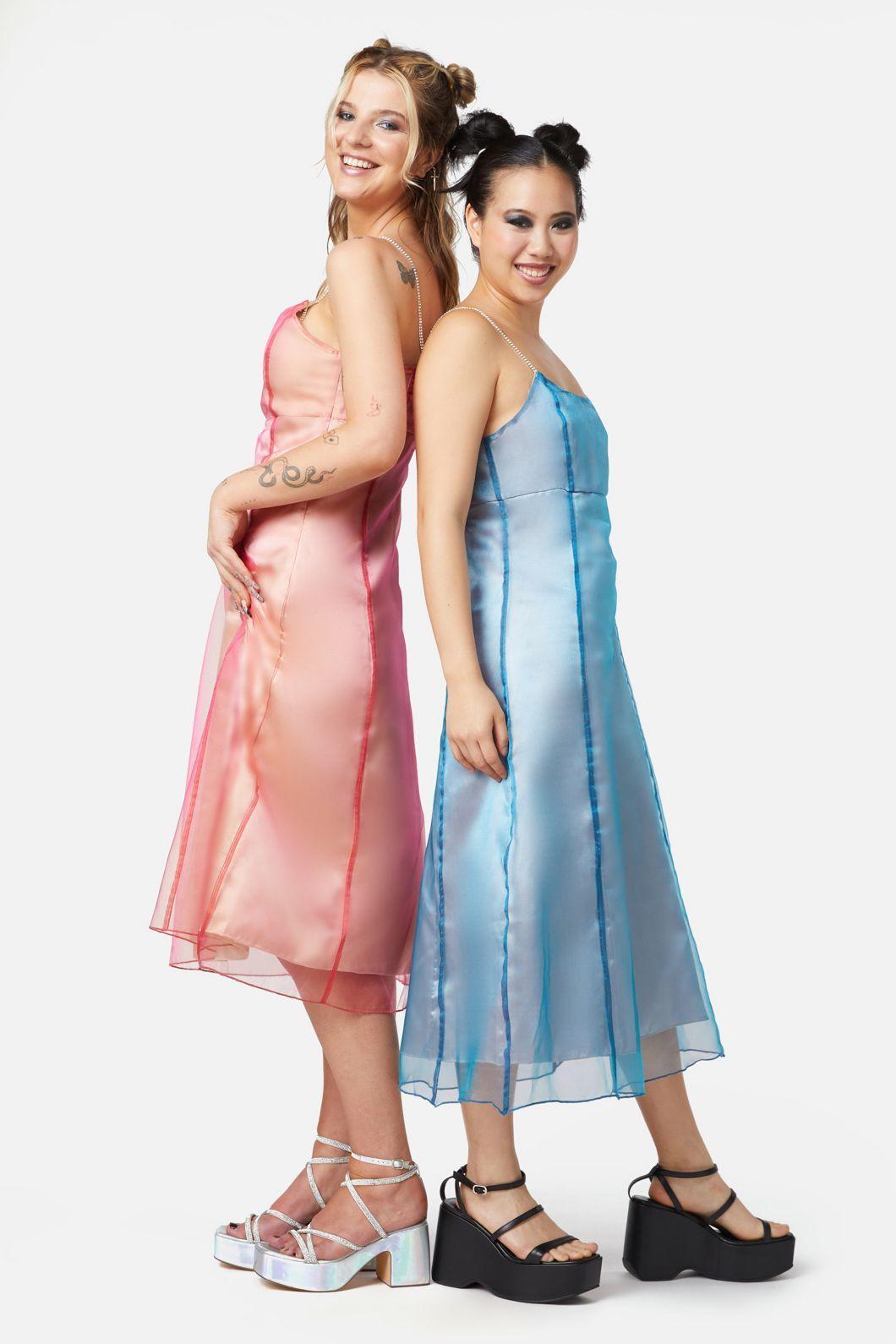 Holographic Sheer Dress Product Image