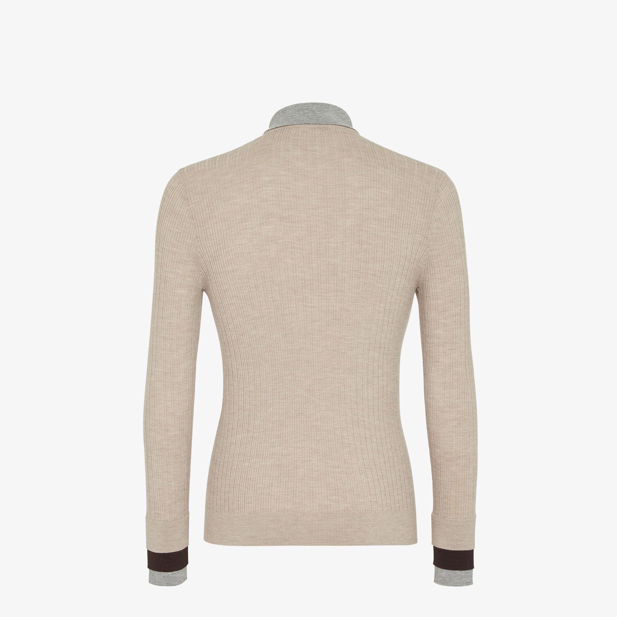 SweaterBeige wool sweater Product Image