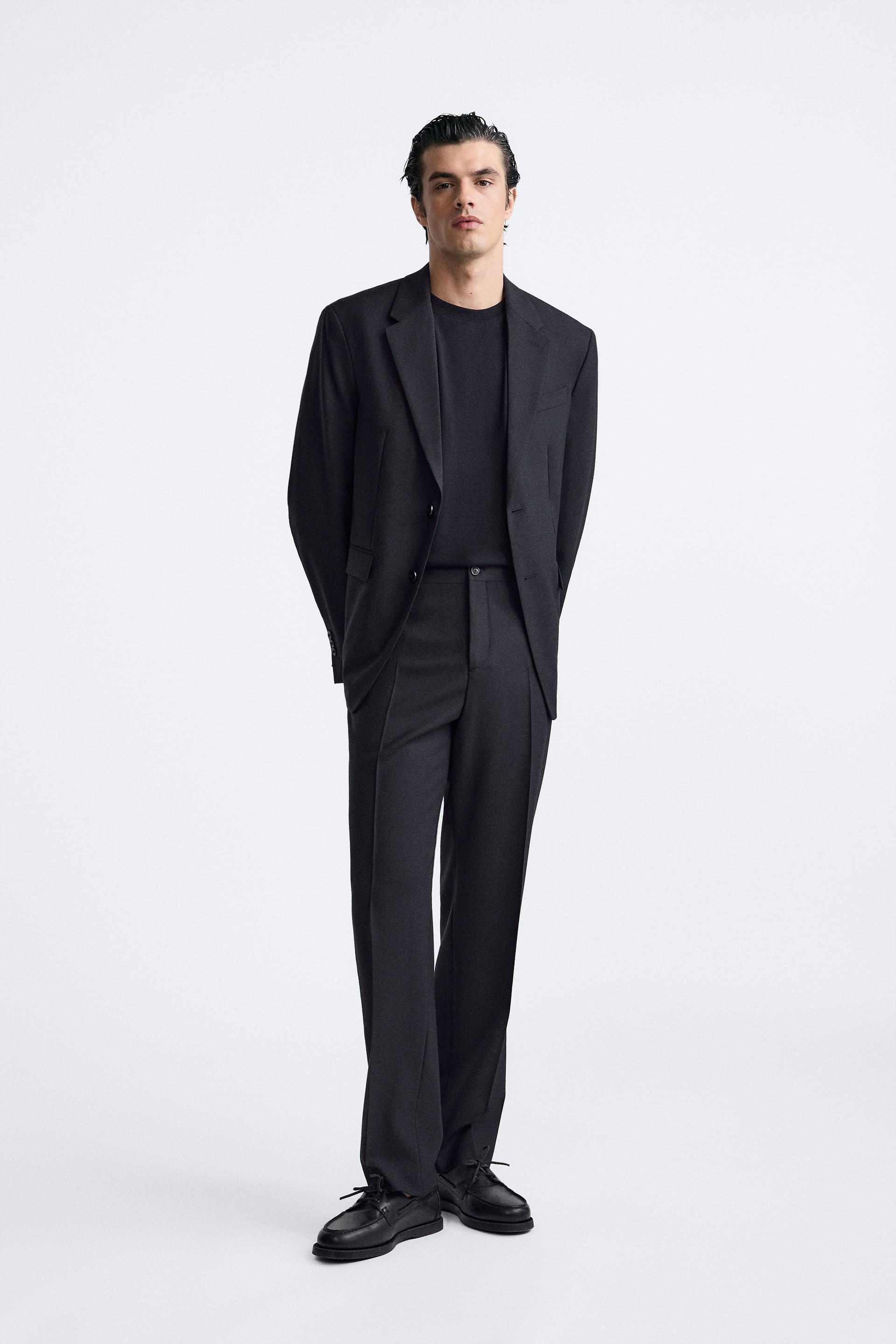 100% WOOL SUIT PANTS Product Image