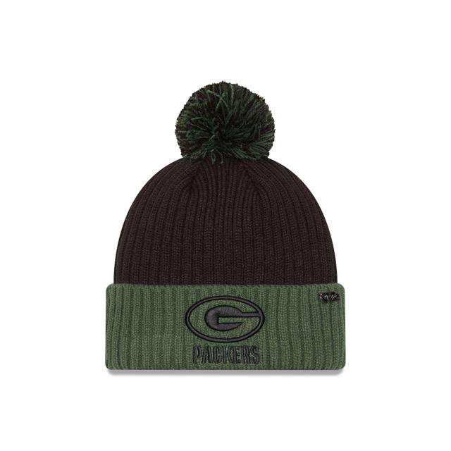 Green Bay Packers 2024 Inspire Change Pom Knit Hat Male Product Image