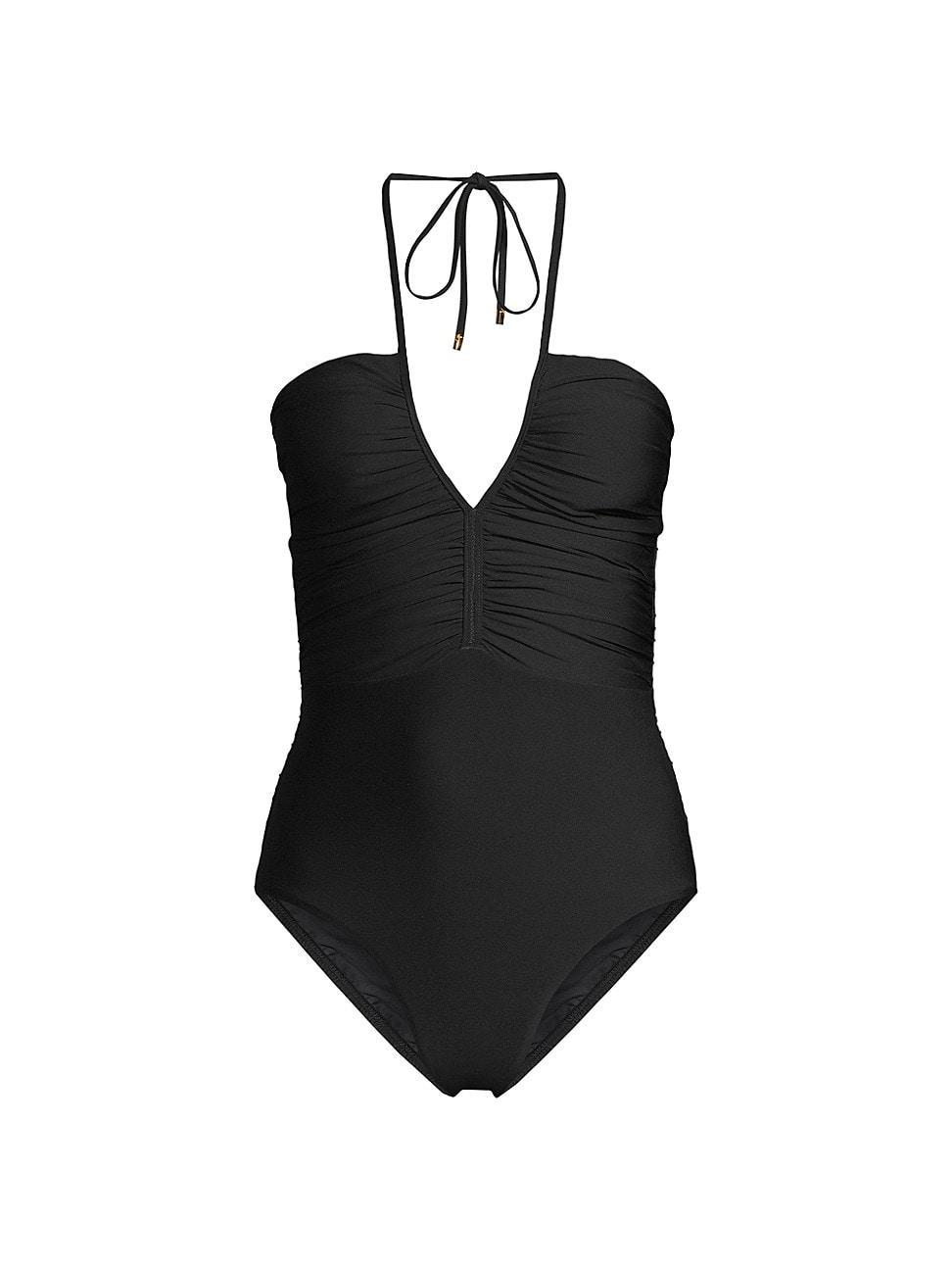 PQ SWIM Josie Halter One-Piece Swimsuit Product Image