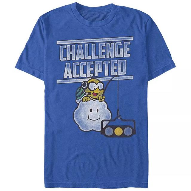 Mens Nintendo Mario Kart Challenge Accepted Text Graphic Tee Product Image