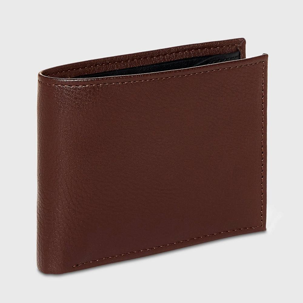 Mens RFID Bifold Wallet - Goodfellow & Co Black Product Image