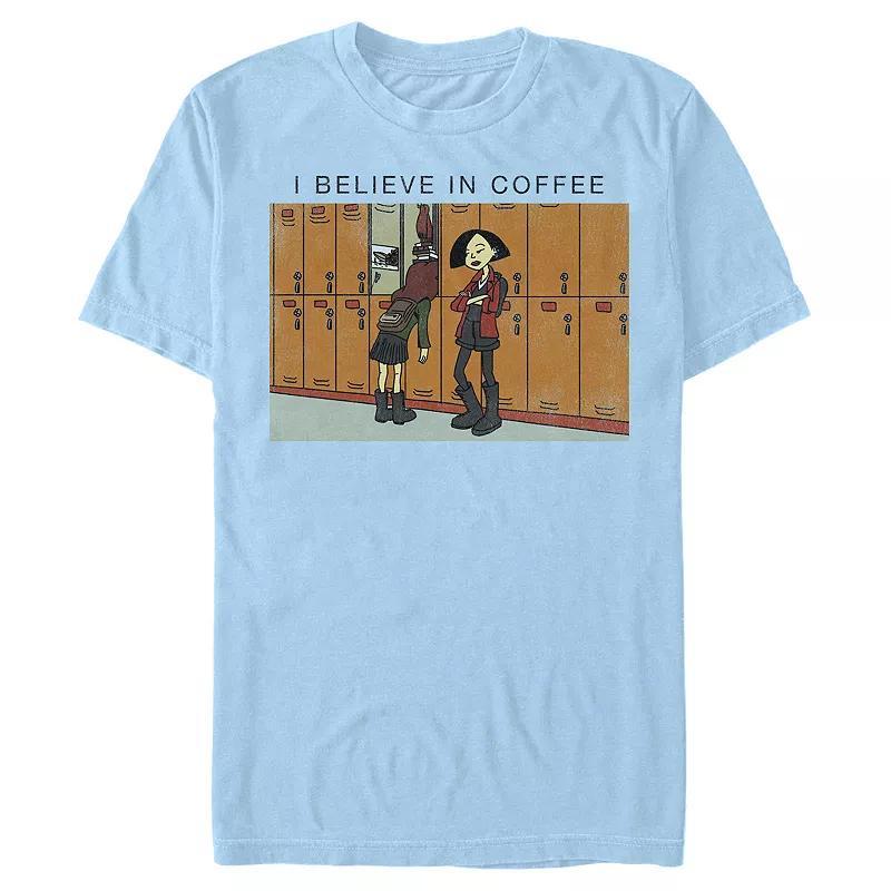 Mens Daria I Believe In Coffee Graphic Tee Product Image