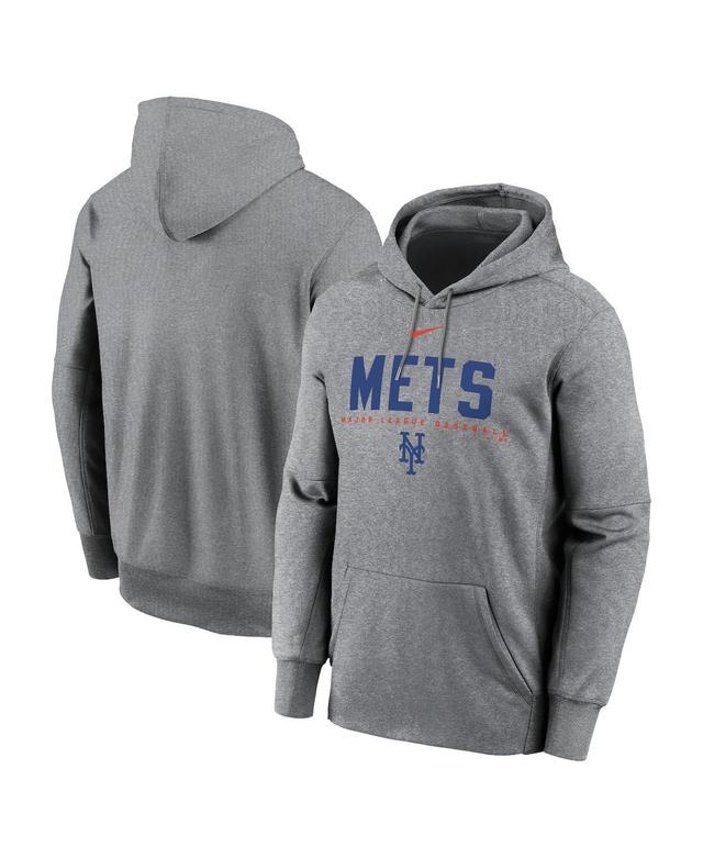 Mens Atlanta Braves Mens Nike Therma MLB Pullover Hoodie Product Image