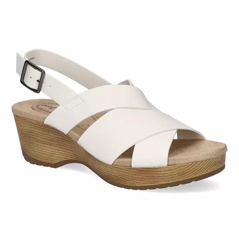 Easy Works By Easy Street Womens Raffey Wedge Sandals Product Image