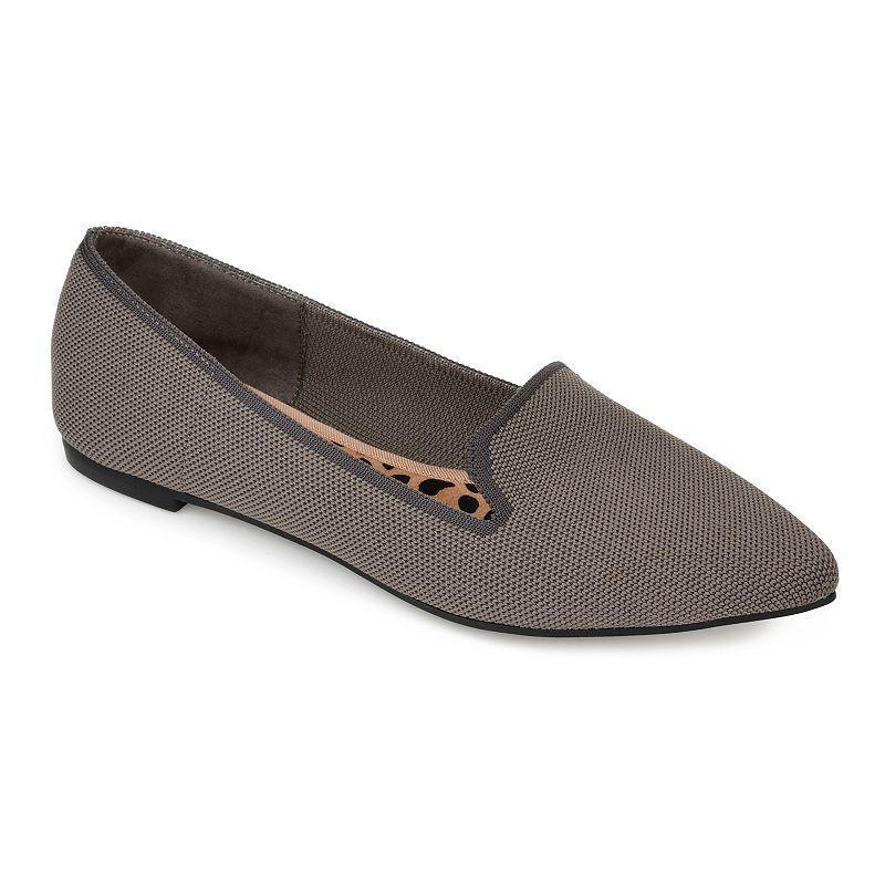 Journee Collection Vickie Womens Flats Grey Product Image