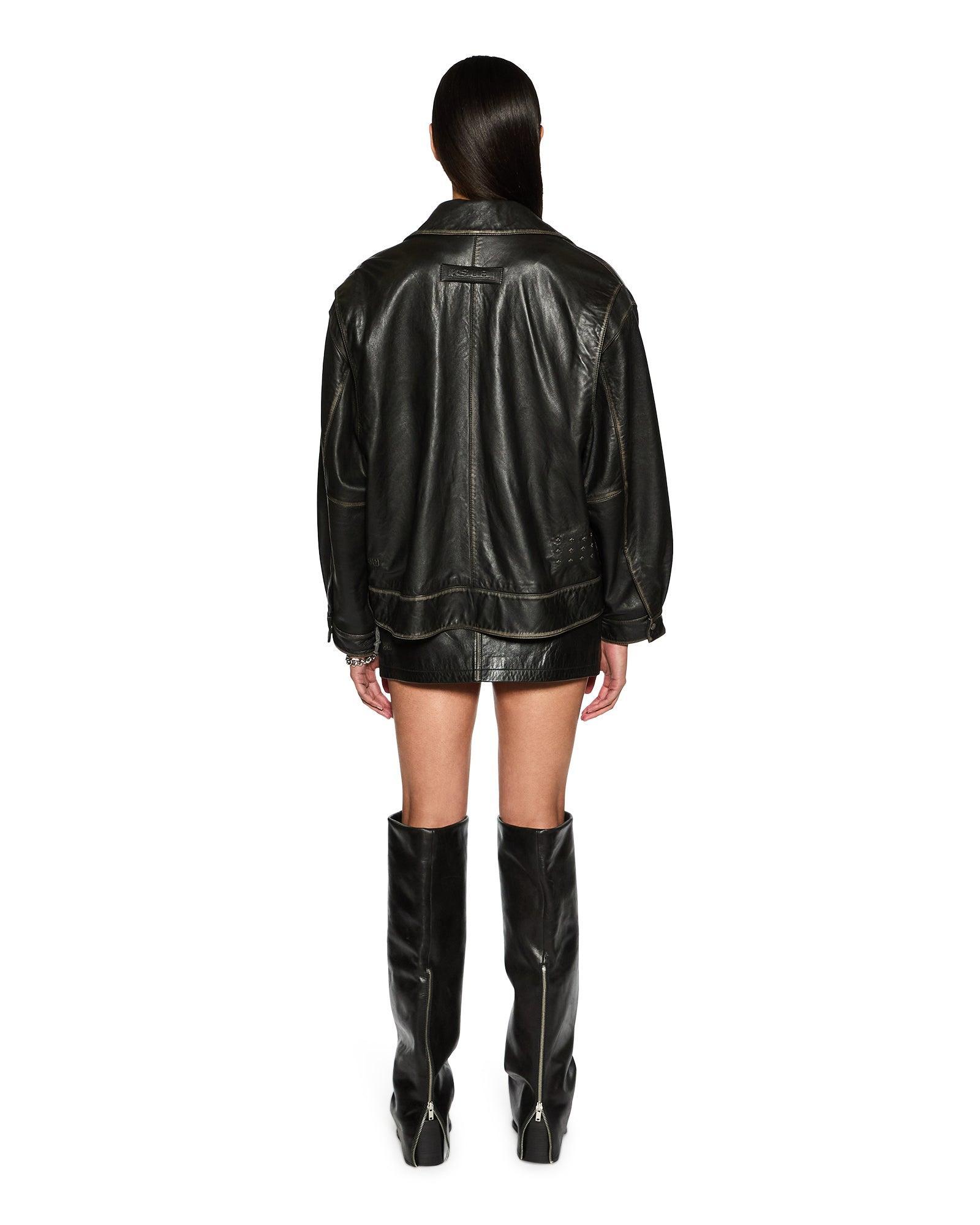 CREED JACKET AGED BLACK Female Product Image