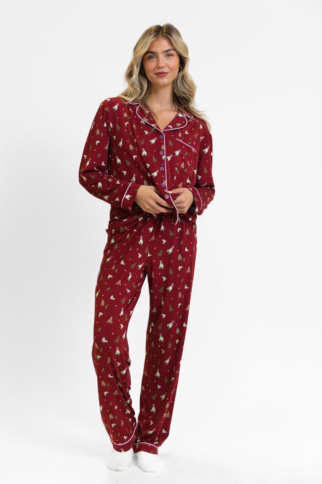 Under The Stars In Spruced Up Bamboo Pajama Pants FINAL SALE Product Image