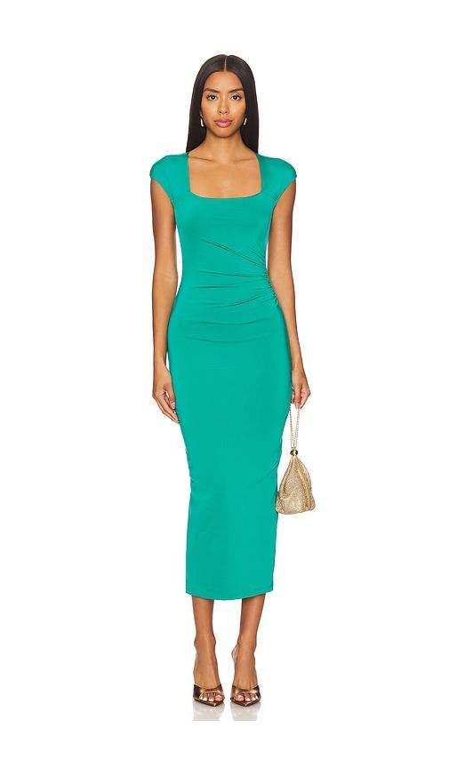 Dare Cap Sleeve Midi Dress Product Image