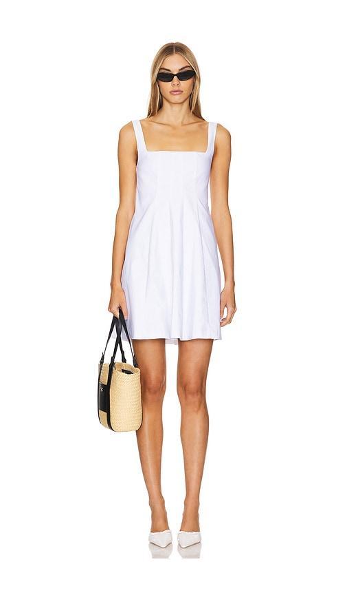 Lovers and Friends Riley Mini Dress in White Product Image