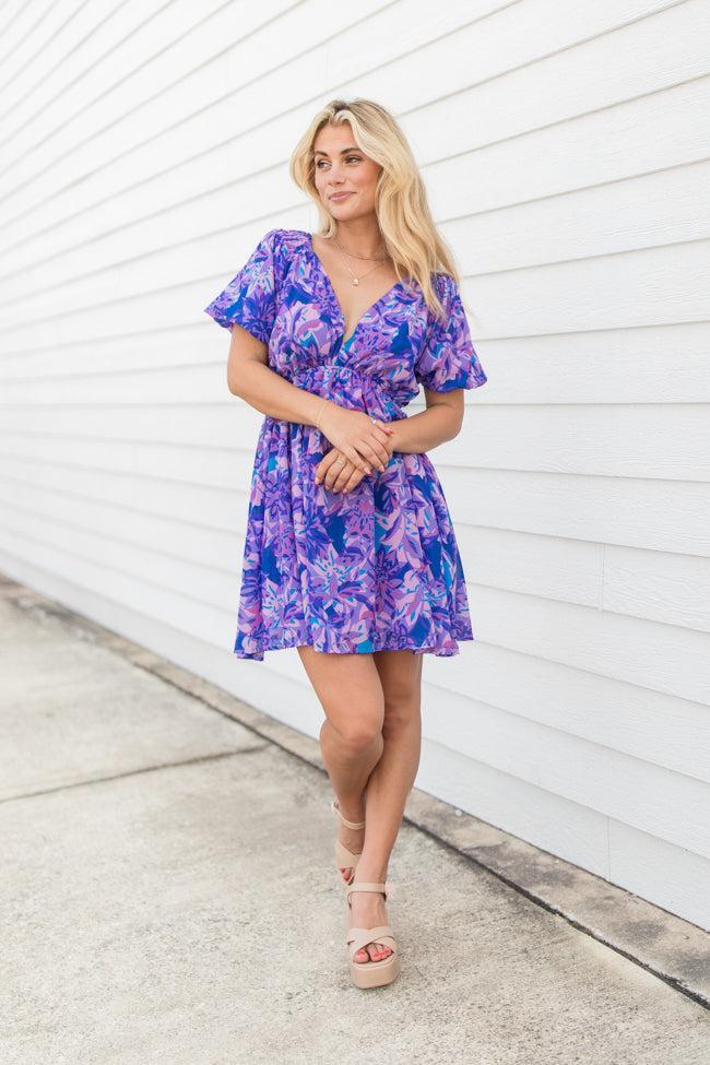 Forever Radiant Multi Printed Mini Dress Product Image