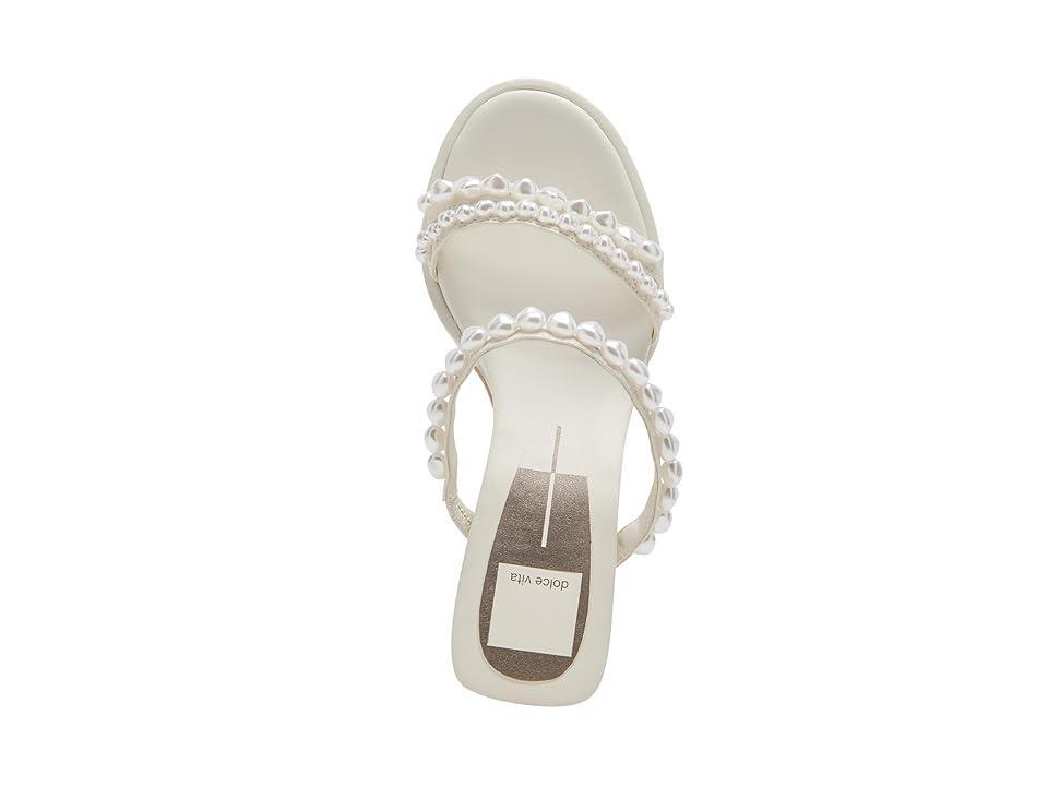 Dolce Vita Tinker Pearl-127 (Vanilla Pearls) Women's Sandals Product Image