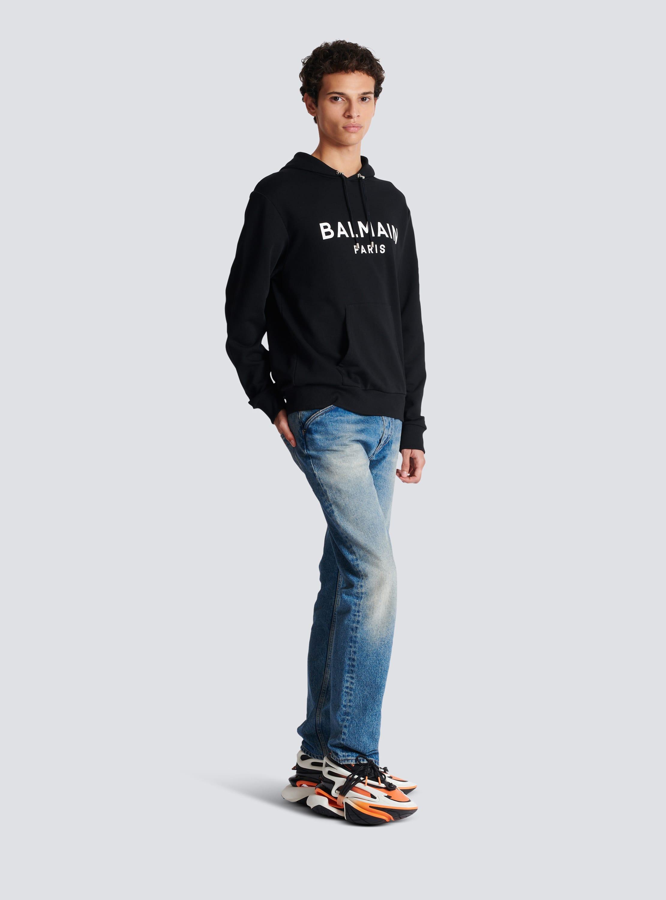 Printed Balmain Paris hoodie Product Image