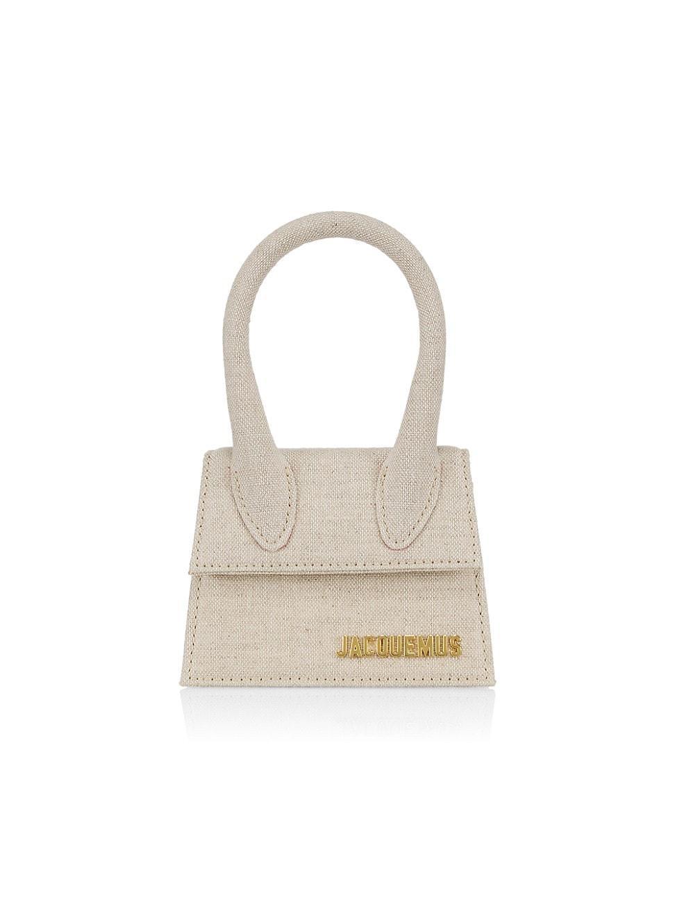 Mens Le Chiquito Linen Top Handle Bag Product Image