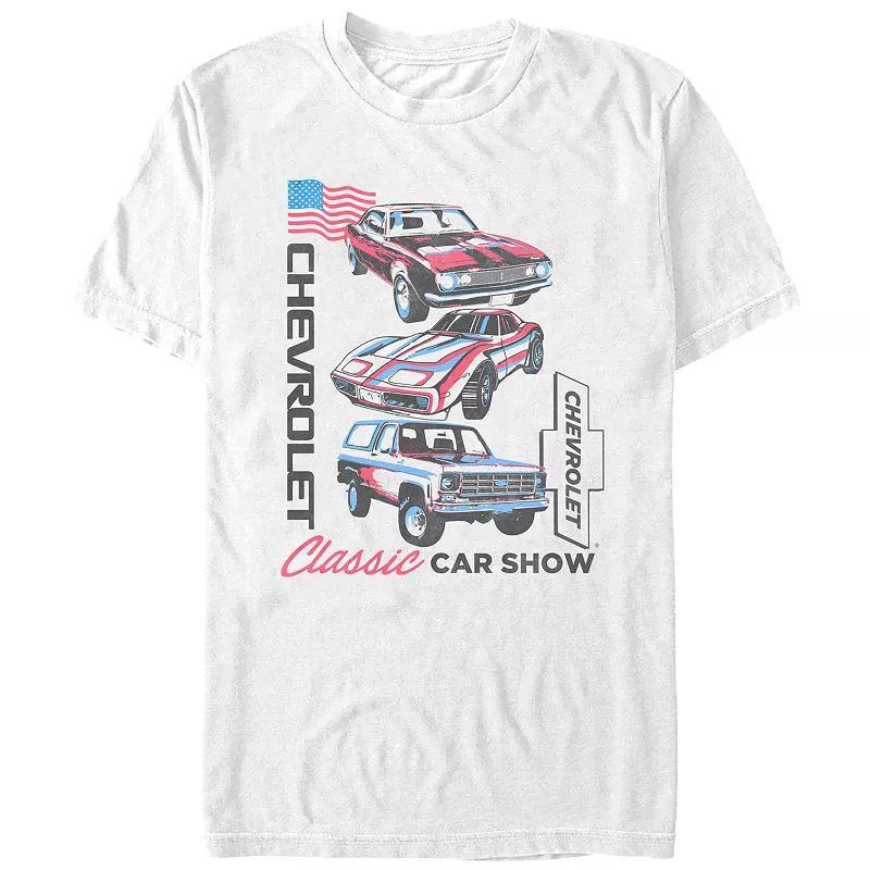 Mens Chevrolet Classic Car Show Graphic Tee Product Image