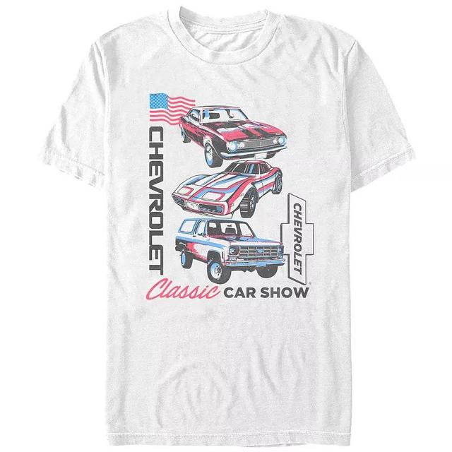 Mens Chevrolet Classic Car Show Graphic Tee Product Image