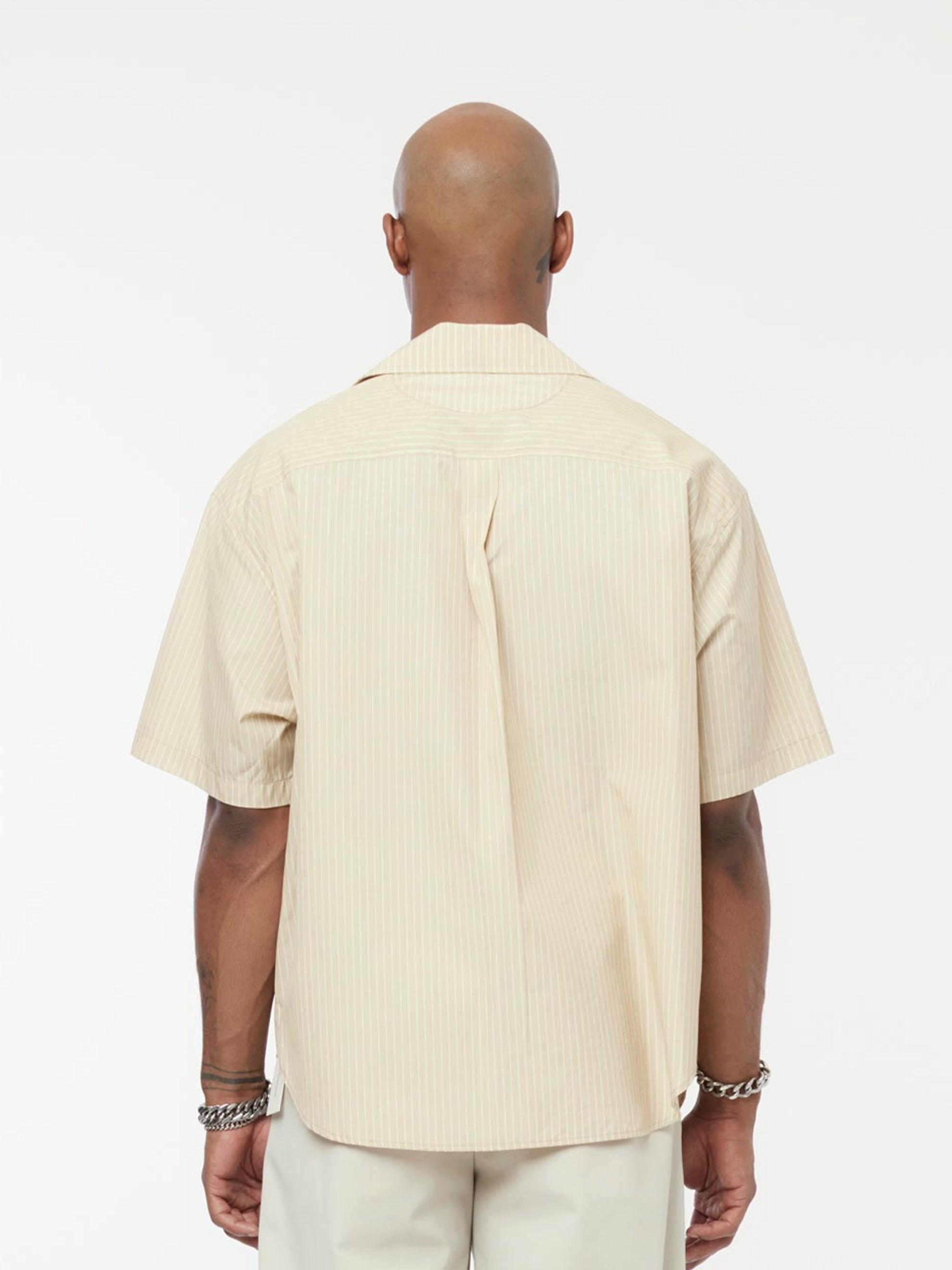 Uniform S/S Stripe Shirt (Butter) Product Image