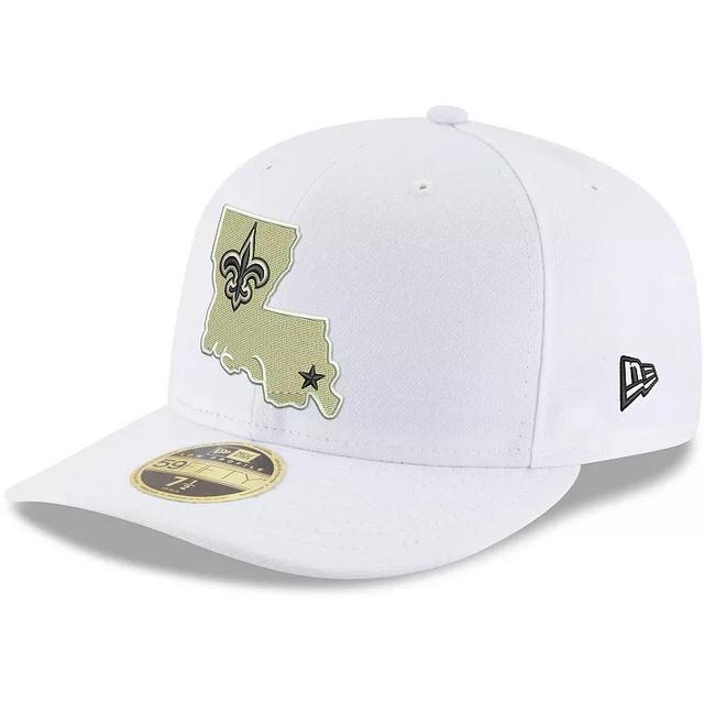 Mens New Era New Orleans Saints Alternate Omaha Low Profile 59FIFTY Fitted Hat Product Image