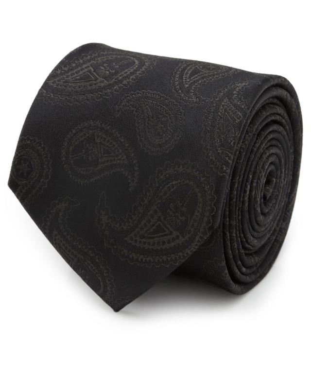 Mens Star Wars Darth Vader Paisley Silk Tie Product Image