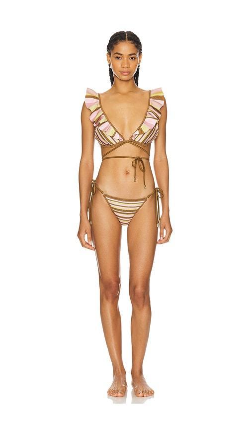 Golden Wrap Bikini Product Image