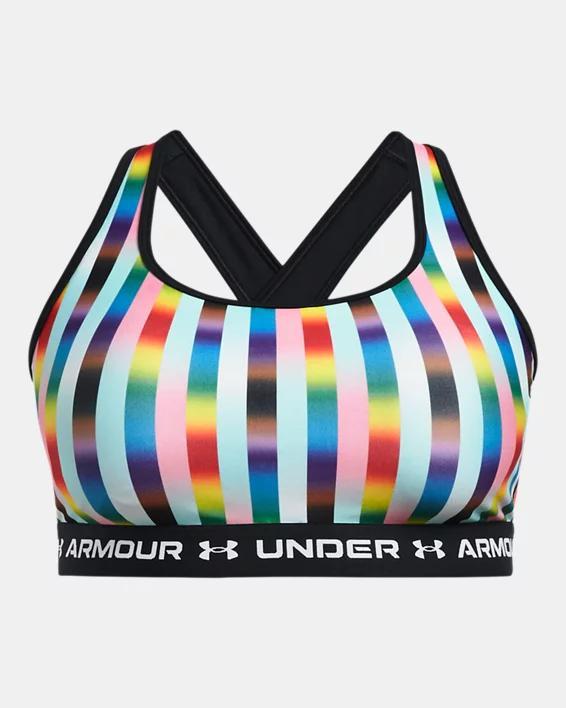 Women's UA Crossback Mid Pride Sports Bra Product Image