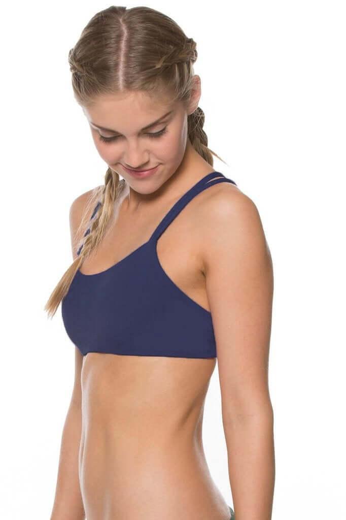 Fendrick Bikini Top - Navy Female Product Image