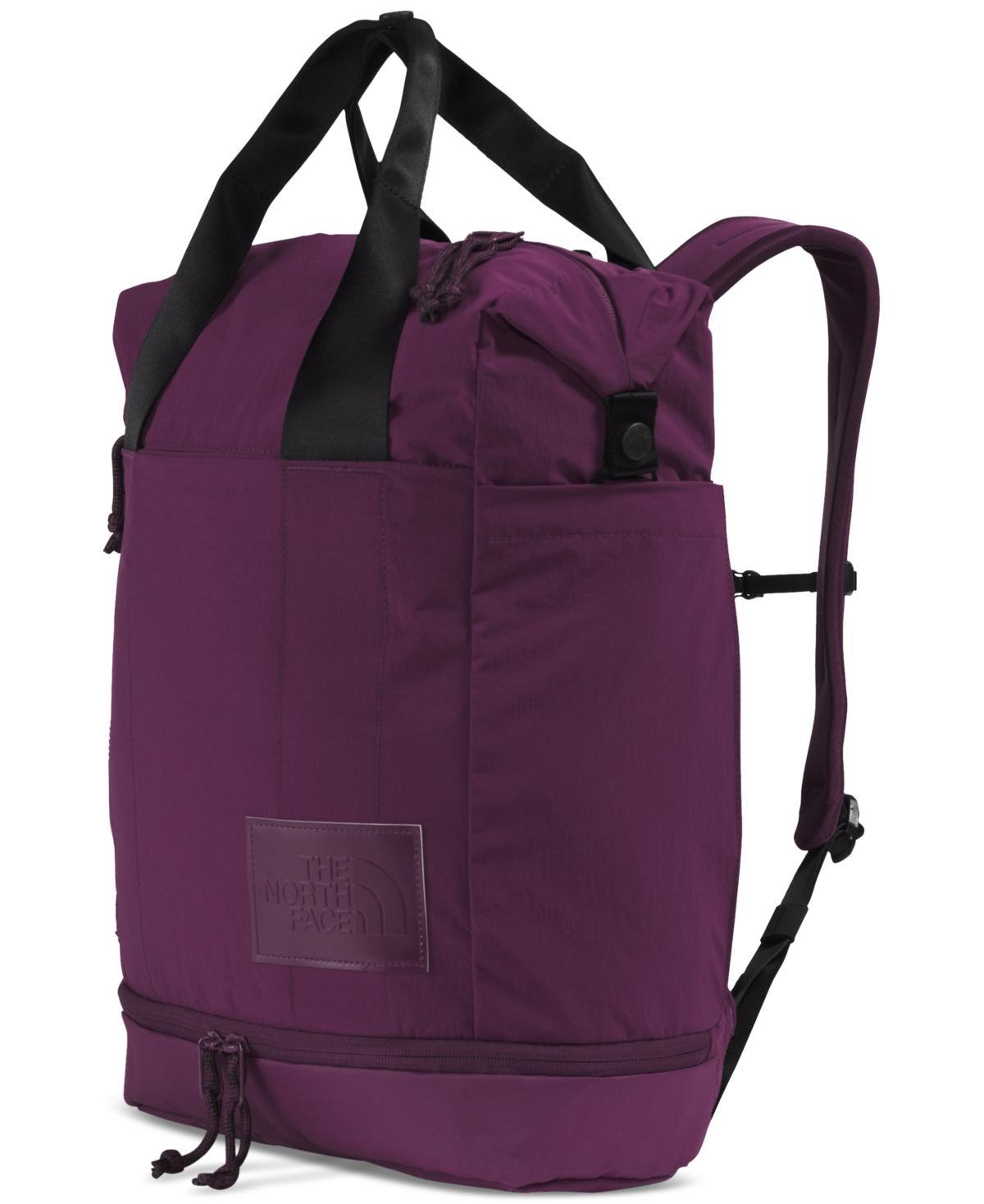 The North Face Womens Never Stop Utility Backpack - Black Currant Purple Product Image