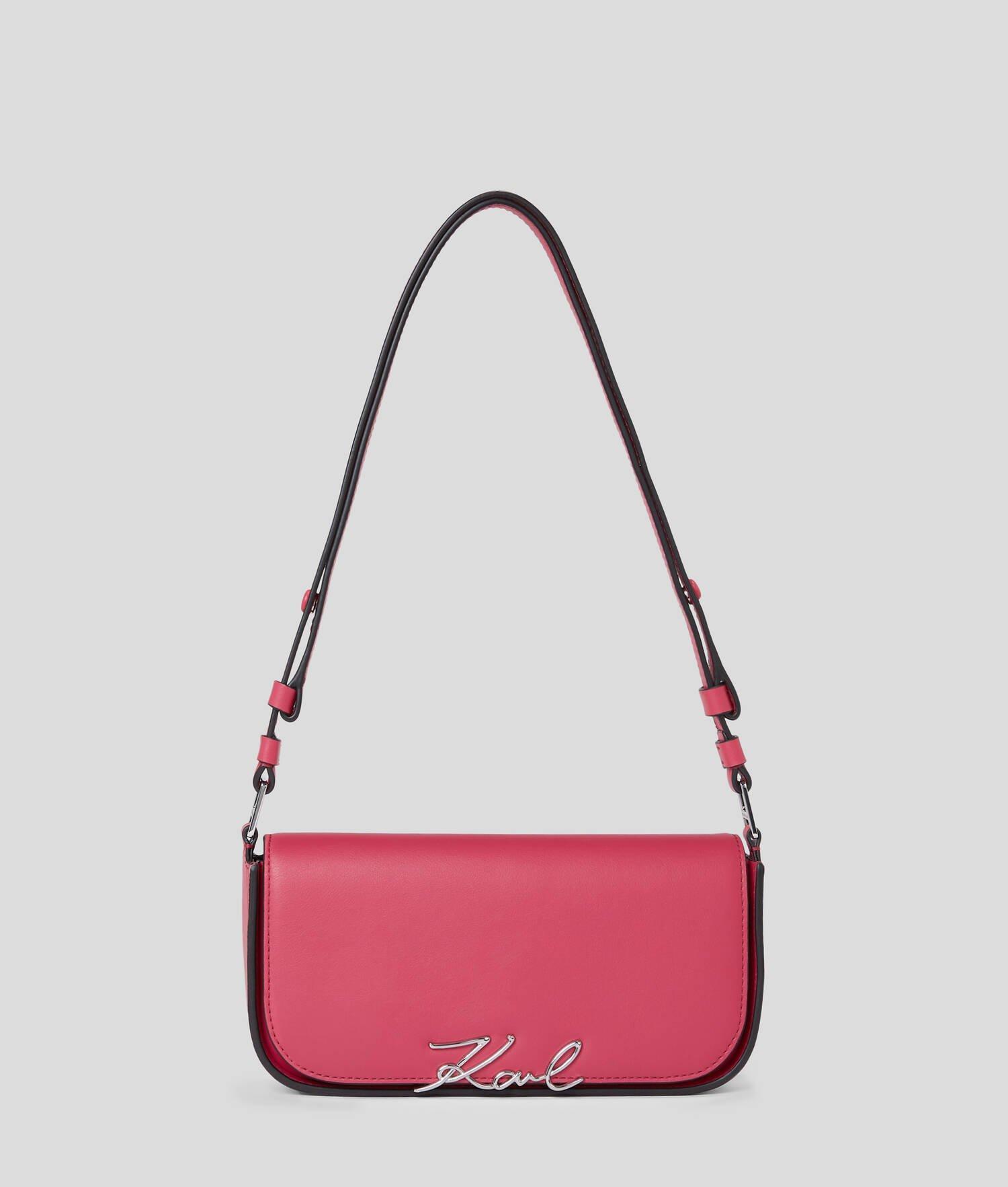 K/SIGNATURE TWO-WAY CROSSBODY BAG Product Image