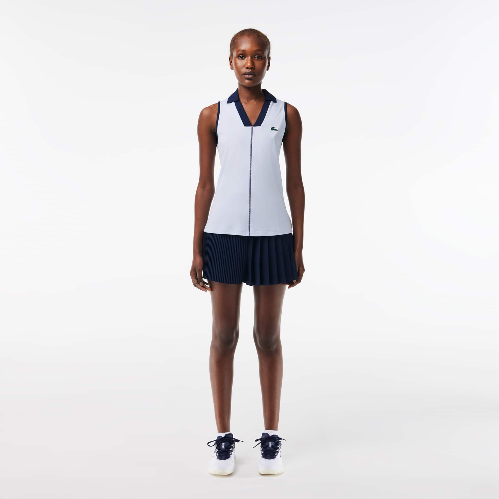 Pleated Lined Tennis Shorts Product Image