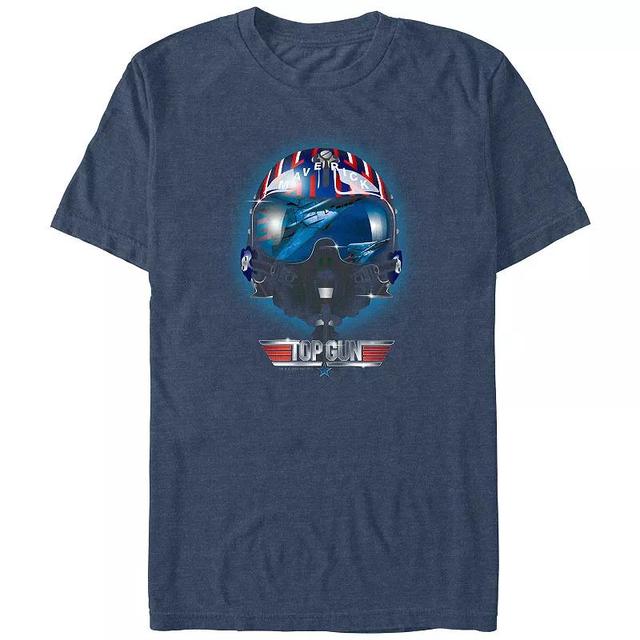 Big & Tall Top Gun Maverick Helmet Graphic Tee, Mens Product Image