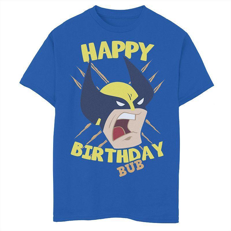 Boys 8-20 X-Men Wolverine Happy Birthday Bub Tee, Boys Product Image