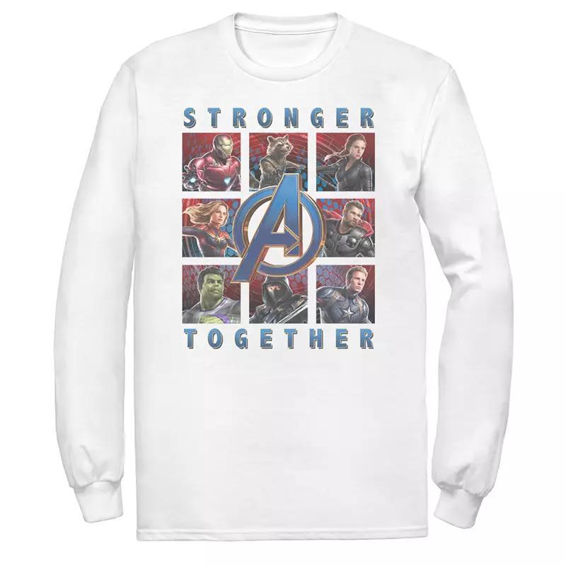 Mens Marvel Avengers Endgame Stronger Together Poster Tee Product Image