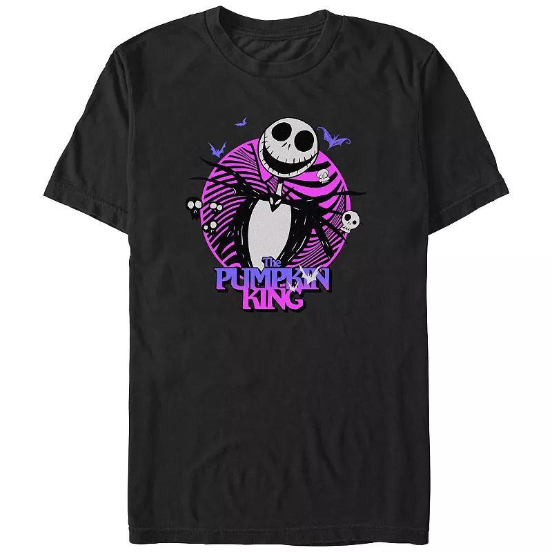 Disneys The Nightmare Before Christmas The Pumpkin King Mens Graphic Tee Product Image