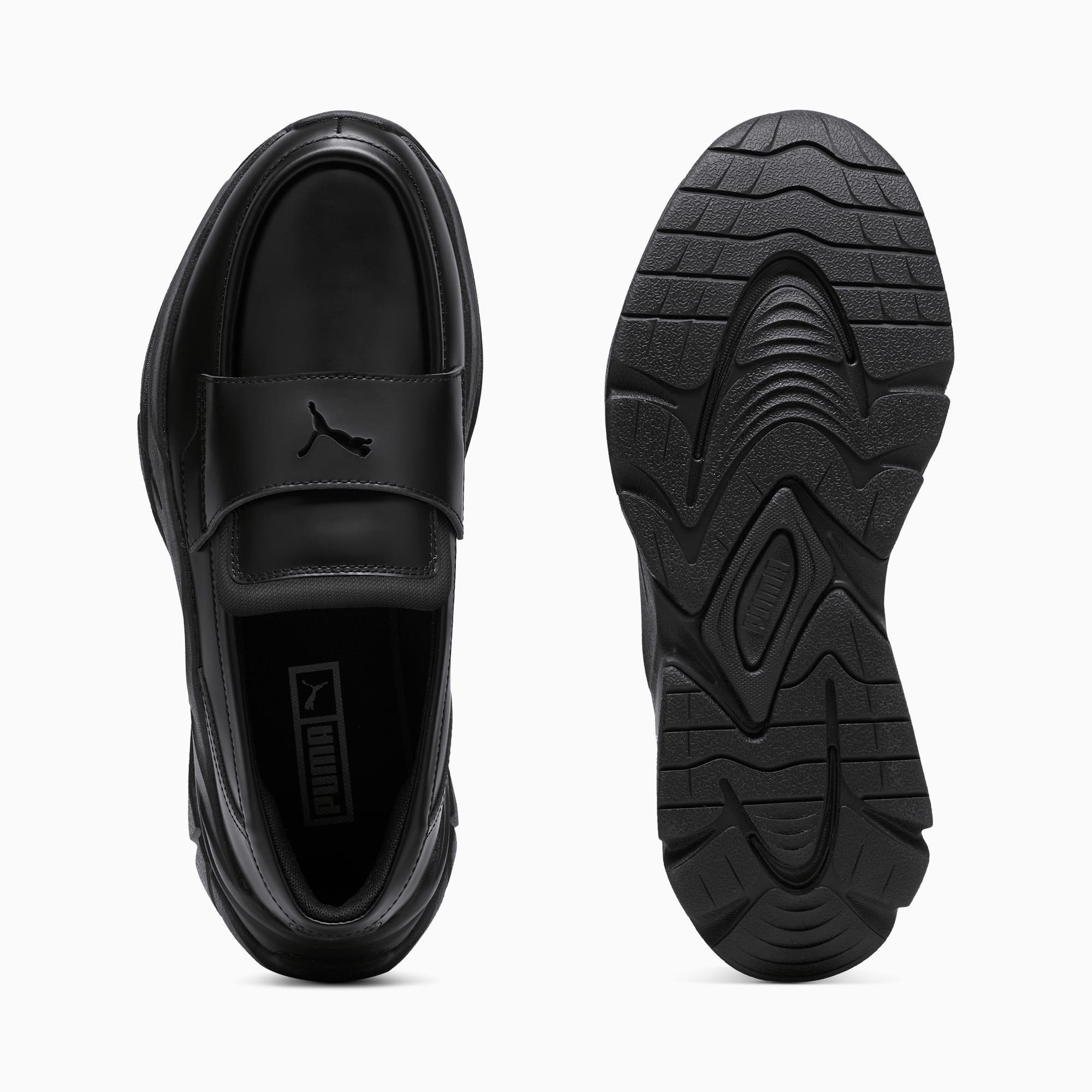 PUMA Sophyr Loafer Women Shoes in Alpine Snow/Black Product Image