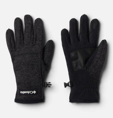 Womens Columbia Sweater Weather Gloves White Product Image