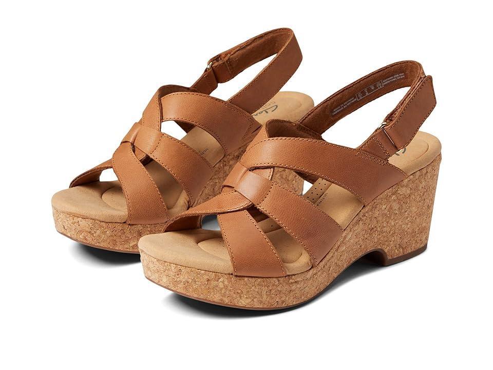 Womens Clarks(R) Collections Giselle Beach Wedge Sandals Product Image