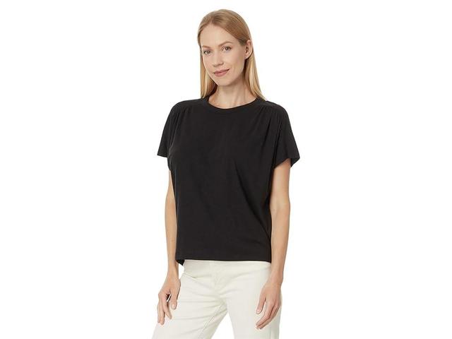 Lilla P Easy Shirred Short Sleeve Women's Clothing Product Image