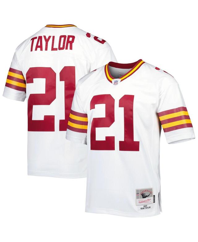 Mens Mitchell & Ness Sean Taylor White Washington Football Team 2007 Legacy Replica Jersey - White Product Image