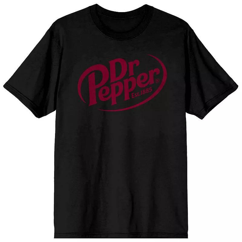 Mens Dr. Pepper Est. 1885 Maroon Tee Product Image