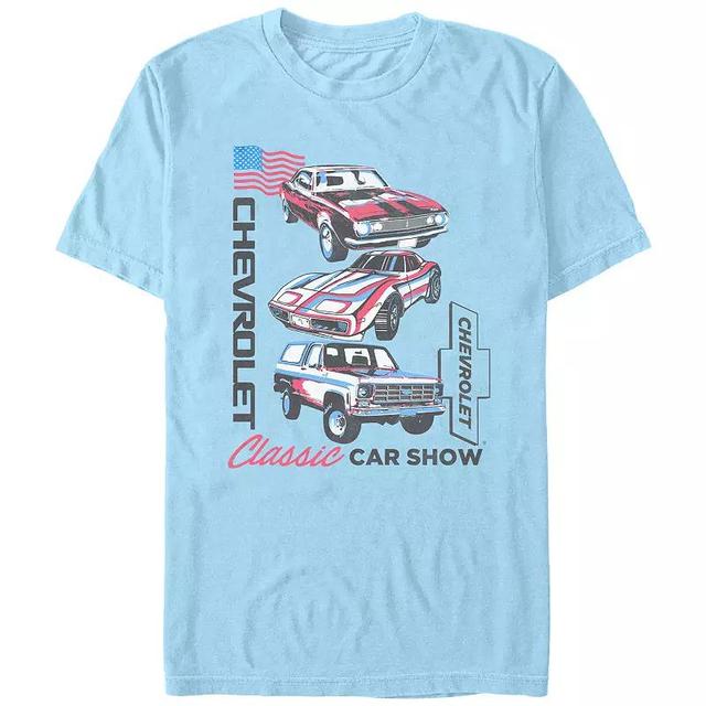 Mens Chevrolet Classic Car Show Graphic Tee Product Image